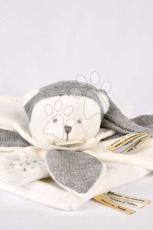 Hračky na mazlení DouDou - Plyšový medvídek na mazlení Doudou 25 Years Doudou Collector Grey Doudou et Compagnie - 3