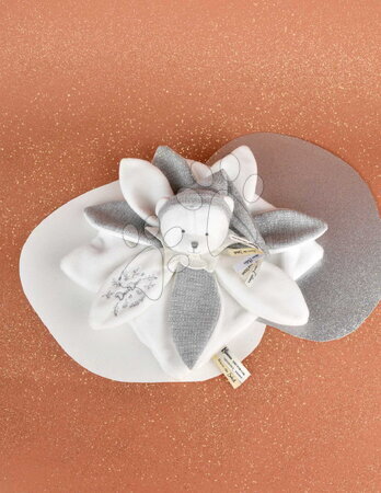 Hračky na mazlení DouDou - Plyšový medvídek na mazlení Doudou 25 Years Doudou Collector Grey Doudou et Compagnie - 6