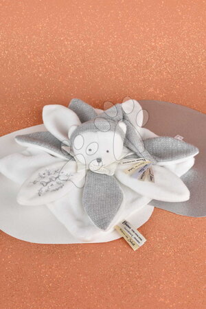 Hračky na mazlení DouDou - Plyšový medvídek na mazlení Doudou 25 Years Doudou Collector Grey Doudou et Compagnie - 7