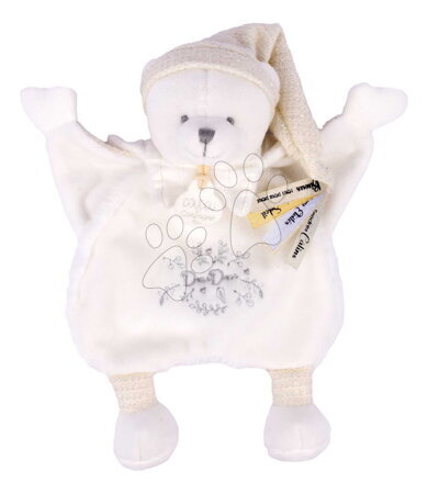 Doudou et Compagnie | Strana 10 - Plyšový medvídek na mazlení Doudou 25 Years Doudou Cape White Doudou et Compagnie