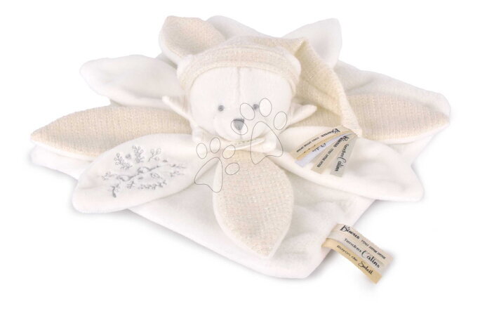 Kiságy játékok  - Plüss mackó dédelgetésre Dodou 25 Ans Doudou Collector White Dodou et Compagnie