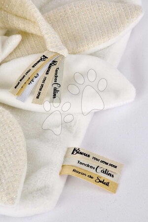 Hračky na mazlení DouDou - Plyšový medvídek na mazlení Doudou 25 Years Doudou Collector White Dodou et Compagnie - 2