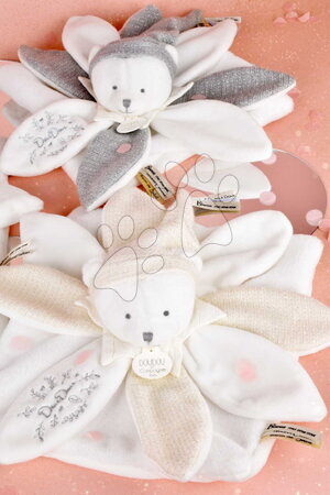 Hračky na mazlení DouDou - Plyšový medvídek na mazlení Doudou 25 Years Doudou Collector Grey Doudou et Compagnie - 10