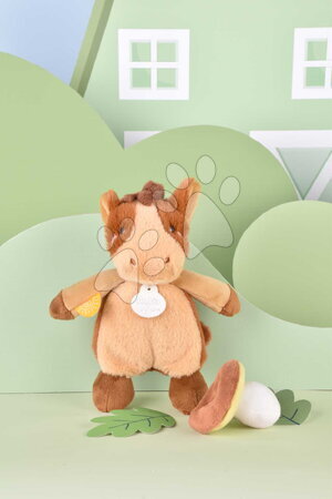 Plyšové a textilní hračky - Plyšové zvířátko se zvukem The Farm Doudou with Sound Box Doudou et Compagnie - 44