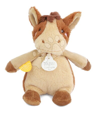 Plyšové a textilní hračky - Plyšové zvířátko se zvukem The Farm Doudou with Sound Box Doudou et Compagnie - 4