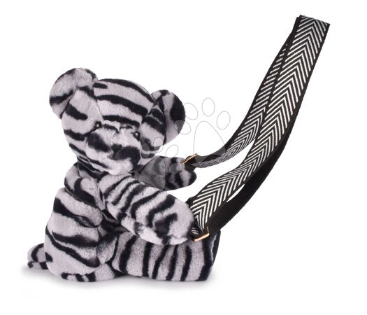 Plüschtiere - Plüsch-Crossbody-Beutel Teddybär – Bag Zebra Teddy Bear Doudou et Compagnie