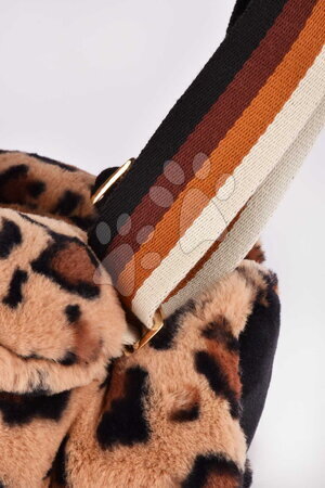 Plyšové a textilní hračky - Plyšový crossbody vak medvídek Bag Leopard Teddy Bear Doudou et Compagnie - 4