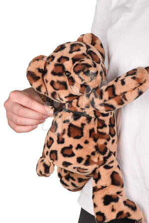 Plüschtiere - Plüsch-Crossbody-Tasche Teddybär „Bag Leopard Teddy Bear“ Doudou et Compagnie_1