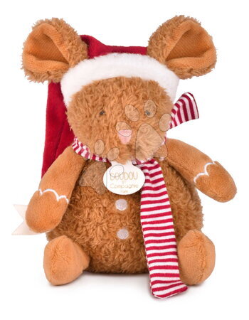 Plüschtiere - Plüschmaus mit Weihnachtsmotiv Les Souris de Noel Doudou et Compagnie_1