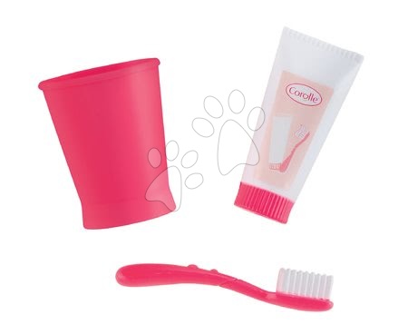 Doplňky pro panenky - Zubní kartáček s pastou Clean Teeth Ma Corolle - 1