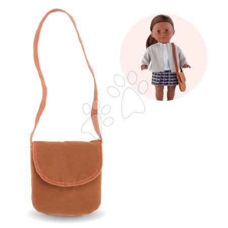 Kleidung für Puppen - Umhängetasche Messenger Bag Brown Ma Corolle