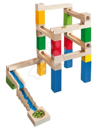 Dřevěné stavebnice Eichhorn - Dřevěná stavebnice labyrint Large Marble Run Construction Set Eichhorn - 2