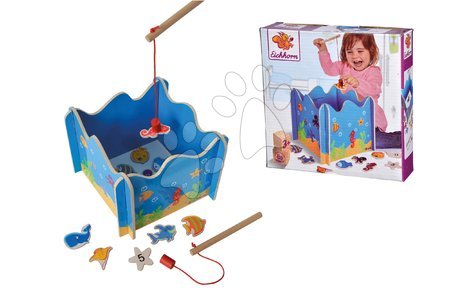 Halász - Fa horgász játék Fishing Game Eichhorn - 5