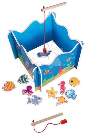 Halász - Fa horgász játék Fishing Game Eichhorn - 6