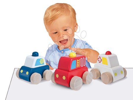 Fa kisautók - Fa kisautó hanggal Squeaky Cars Eichhorn - 7