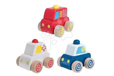 Macchine in legno - Macchina in legno con audio Squeaky Cars Eichhorn 