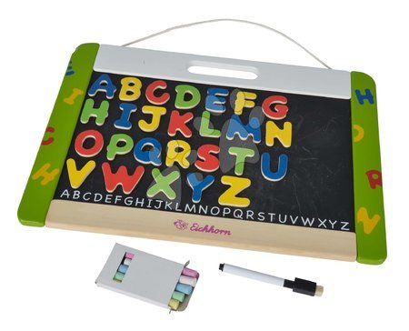 Školní tabule - Dřevěná magnetická tabule Hanging Magnetic Board Eichhorn - 3