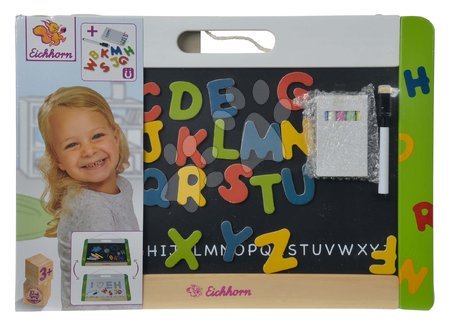 Školní tabule - Dřevěná magnetická tabule Hanging Magnetic Board Eichhorn - 5