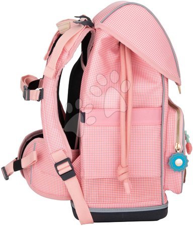 Školské potreby - Set školský batoh veľký Ergomaxx Vichy Love Pink a školská taška batoh Ralphie Jeune Premier_1