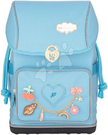 Školské potreby - Školský batoh veľký Ergomaxx Vichy Love Blue Jeune Premier