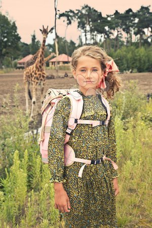 Školní tašky a batohy - Školní batoh velký Ergonomic Backpack Cherry Pompon Jeune Premier - 6