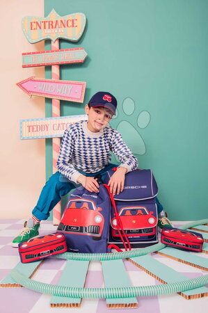 Školské tašky a batohy - Školský batoh veľký Ergomaxx Porsche Jeune Premier - 13
