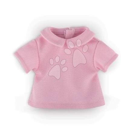 Oblečení pro panenky - Oblečení Polo Shirt Pale Pink Ma Corolle - 2