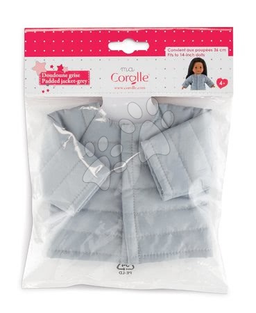 Oblečení pro panenky - Oblečení Padded Jacket Grey Ma Corolle - 4