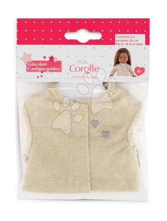 Oblečení pro panenky - Oblečení Cardigan Golden Ma Corolle - 3