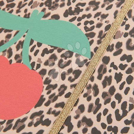 Coperte tip cutie pentru caiet - Coperte tip cutii pentru caiete A4 File Folder Leopard Cherry Jeune Premier - 1