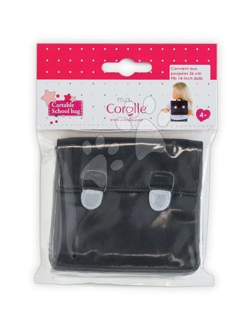 Oblačila za punčke - Šolska torba School Bag Black Ma Corolle - 3