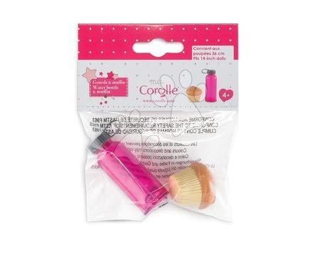 Doplňky pro panenky - Lahvička na vodu se šiškou Water Bottle & Muffin Ma Corolle - 1