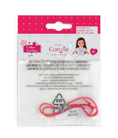 Ubranka dla lalek - Naszyjnik z zawieszką Necklace Ma Corolle - 4