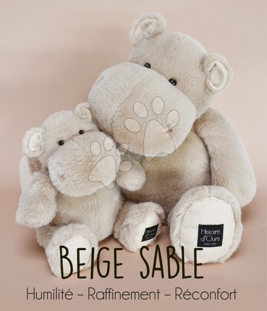 Plyšové a textilní hračky - Plyšový hroch Hip' Cool Hippo Cocooning Histoire d’ Ours - 1