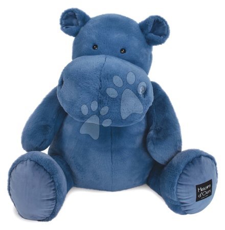 Jucării de pluș | Noutăți - Hipopotam de pluș Hip' Blue Hippo Exotique Histoire d’ Ours