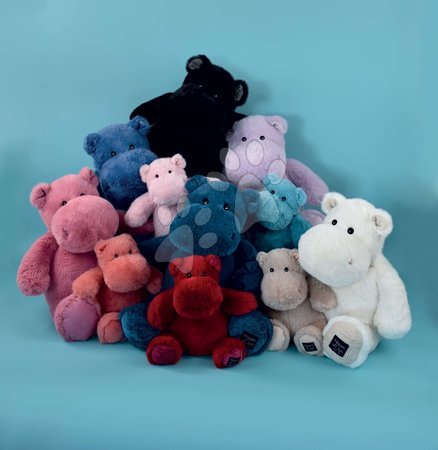 Plyšové a textilní hračky - Plyšový hroch Hip' Blue Hippo Exotique Histoire d’Ours - 4