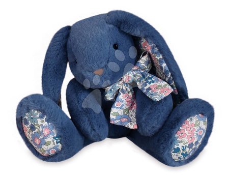 Plyšové zajace - Plyšový zajačik Bunny Blue Copain Calin Histoire d’ Ours