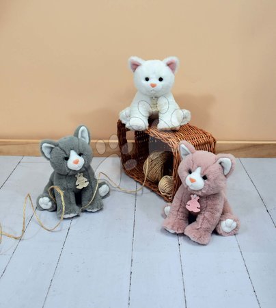 Plyšové a textilní hračky - Plyšová kočička Baby Cat White Histoire d’ Ours_1