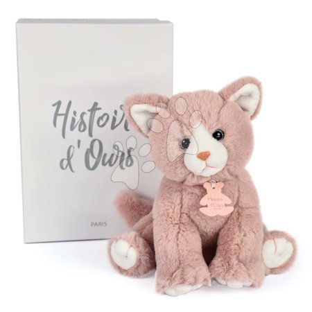 Plyšové a textilní hračky - Plyšová kočička Baby Cat Powder Pink Histoire d’ Ours - 2