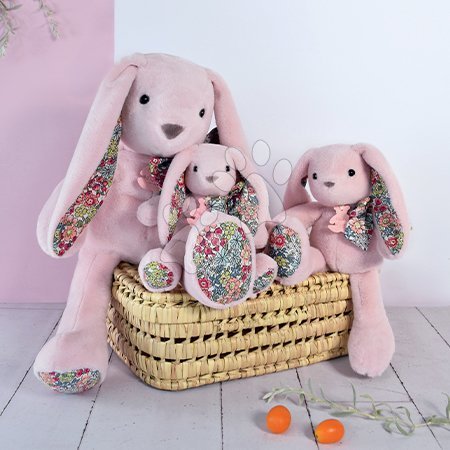 Plyšové zajace - Plyšový zajačik Bunny Tender Pink Copain Calin Histoire d’ Ours_1