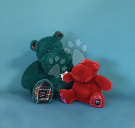 Jucării de pluș și textile - Hipopotam de pluș Pine Green Hippo Cocooning Histoire d’ Ours_1