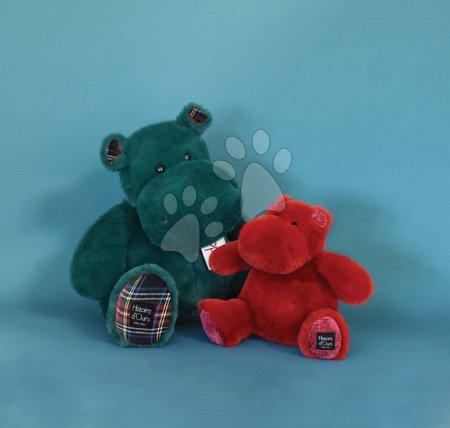 Plyšové hračky - Plyšový hroch Pine Green Hippo Cocooning Histoire d’ Ours_1