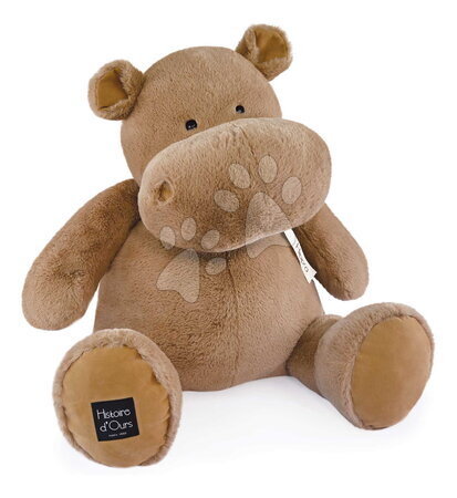 Juguetes de peluche - Veľký plyšový hroch Hot Chocolate Hippo Cocooning Histoire d’ Ours