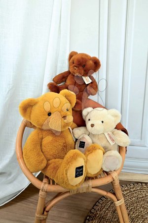 Plišaste igrače - Plišasti medvedek Ocher Le Nounours Histoire d’ Ours_1