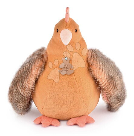Juguetes de peluche - Gallina de peluche Madame Poule XXL Histoire d’Ours