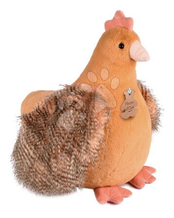 Juguetes de peluche - Gallina de peluche Madame Poule XXL Histoire d’Ours_1