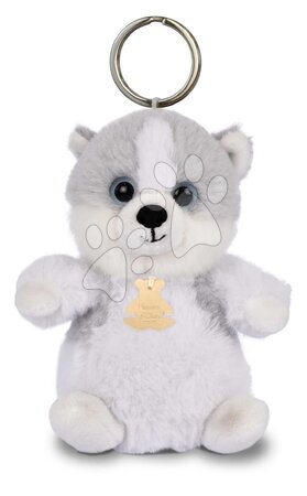 Plyšové hračky | Novinky | Strana 21 - Plyšová klíčenka pejsek husky The Soft Stretch Husky Key Ring Histoire d’ Ours