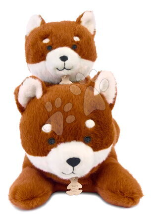 Plyšové zvieratká - Plyšová panda červená s ťažkým bruškom P'tit Relax Red Panda Histoire d’ Ours - 2