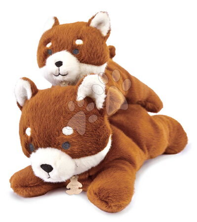 Plyšové zvieratká - Plyšová panda červená s ťažkým bruškom P'tit Relax Red Panda Histoire d’ Ours - 3