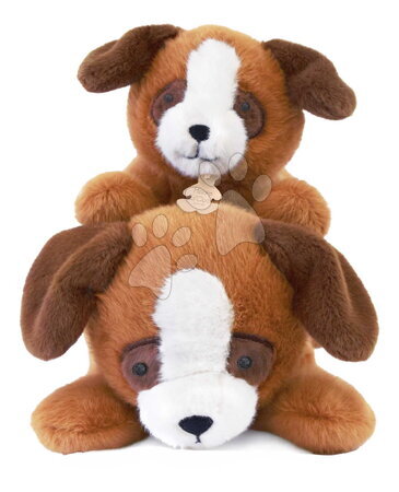 Plyšové zvieratká - Plyšový psík s ťažkým bruškom P'tit Relax Brown Dog Histoire d’ Ours - 3